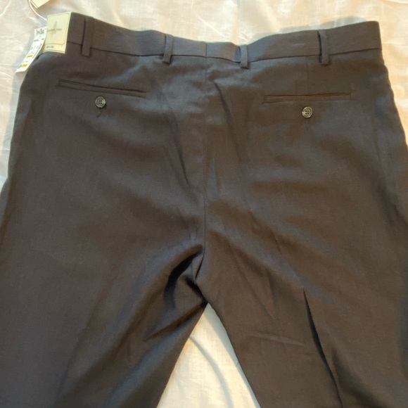 NWT Men’s Dress Pants 40W x 32L Dark Charcoal - Picture 5 of 7
